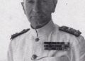 Sir John Cunningham (pictured) was travelling to England via his cruiser HMS Devonshire - tasked with evacuating King Haakon VII and other VIPs after their homeland was invaded by the Nazis