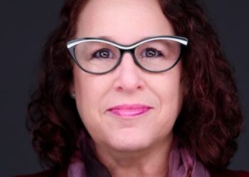 Headshot of Abby Goldstein, president of the Public Media Content Collective