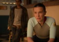 <i>Courtesy of Netflix via CNN Newsource</i><br/>Linnea Berthelsen and Millie Bobby Brown in "Stranger Things" Season 5.