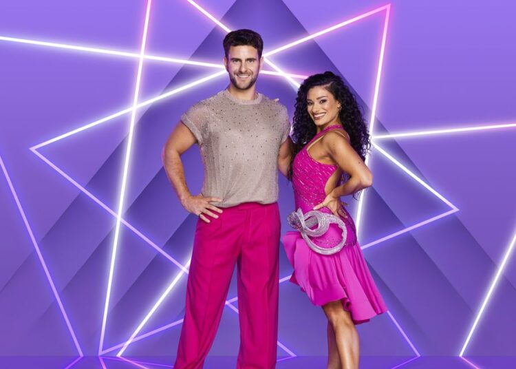 Eric Roberts with his dance partner Arianna Favaro on ‘DWTS’