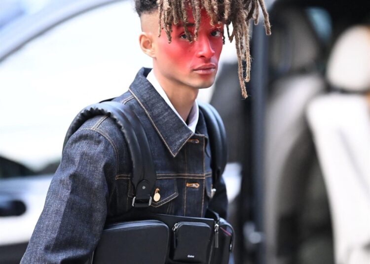 Jaden Smith's red muppet shoes are a distraction from his first collection for Christian Louboutin