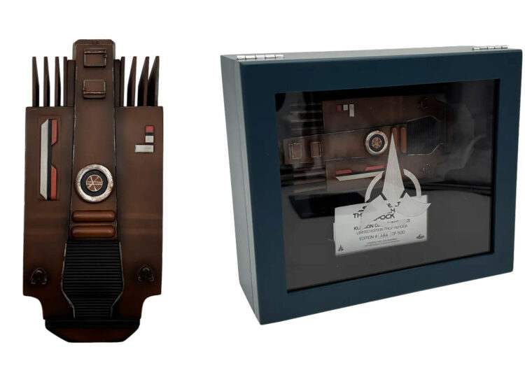 January STAR TREK Merch Roundup: Factory Entertainment’s Klingon Communicator Prop Replica, Funko POPs, Books, and More!
