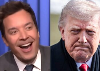 Jimmy Fallon Uses Steamy Gay Drama To Mock Trump's Falling Popularity