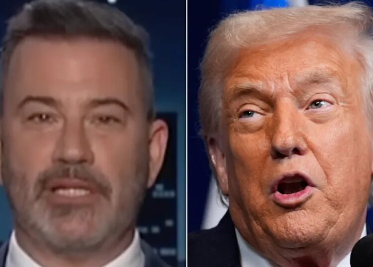 Jimmy Kimmel Hits ‘Maniac’ Trump’s ICE Shooting Response With A Blunt 6-Word Display