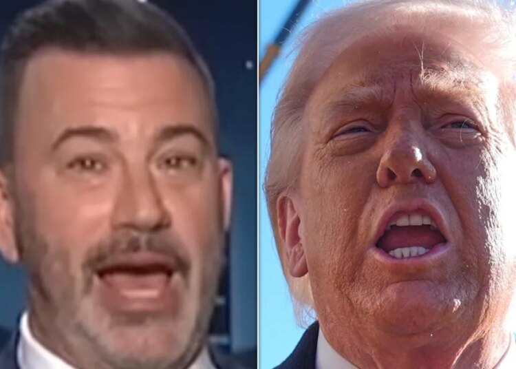 Jimmy Kimmel's Mental Image Of Trump May Never Leave Your Head