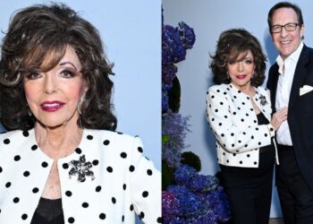 Joan Collins, 92, dazzles in ageless look at Golden Globes party - Celebrity News - Entertainment
