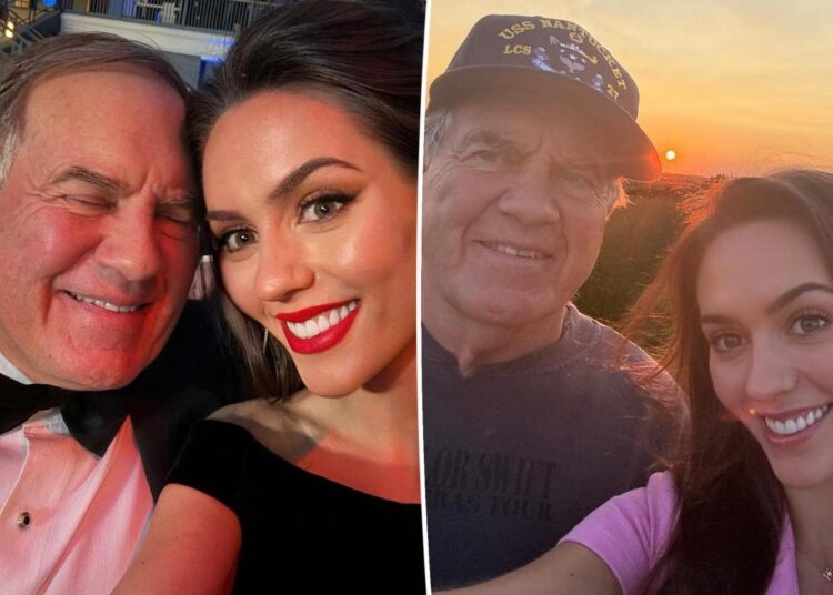 Jordon Hudson blasts critics as she rings in 2026 with boyfriend Bill Belichick