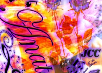 Image may contain Purple Art Modern Art Graphics Collage and Painting