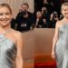 Kate Hudson in Giorgio Armani Privé on 2026 Golden Globes Red Carpet