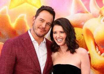 Katherine Schwarzenegger shows love for husband Chris Pratt while promoting his new movie