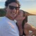 Katy Perry kissing Justin Trudeau
