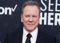 Kiefer Sutherland arrives at the 29th Critics Choice Awards Jan. 14, 2024, at the Barker Hangar in Santa Monica, Calif. (Photo by Jordan Strauss/Invision/AP, File)