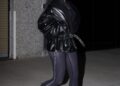 *exclusive* los angeles, ca kim kardashian steps out in full nikeskims —spotted leaving her office on tuesday in nikeskims leggings, a sleek phoebe philo jacket, and the nikeskims rift in satin. nearly one year after nike announced its partnership with kim’s skims, the duo’s first footwear drop debuts today, reimagining nike’s iconic ’90s split toe air rift which launched in 1996. pictured: kim kardashian 01/06/26 backgrid usa 14 january 2026 byline must read: clint brewer photography / backgrid usa: +1 310 798 9111 / usasales@backgrid.com uk: +44 208 344 2007 / uksales@backgrid.com *uk clients pictures containing children please pixelate face prior to publication*