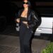 Kim Kardashian announced the NikeSKIMS Air Rift sneaker launch in a pair of the split-toe shoes