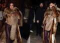 Kim Kardashian Leans Into Winter Textures in Aspen on New Year's Day