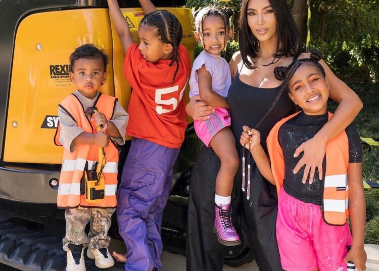 Kim Kardashian's 4 Dogs' Names by Kids North, Saint, Chicago, Psalm