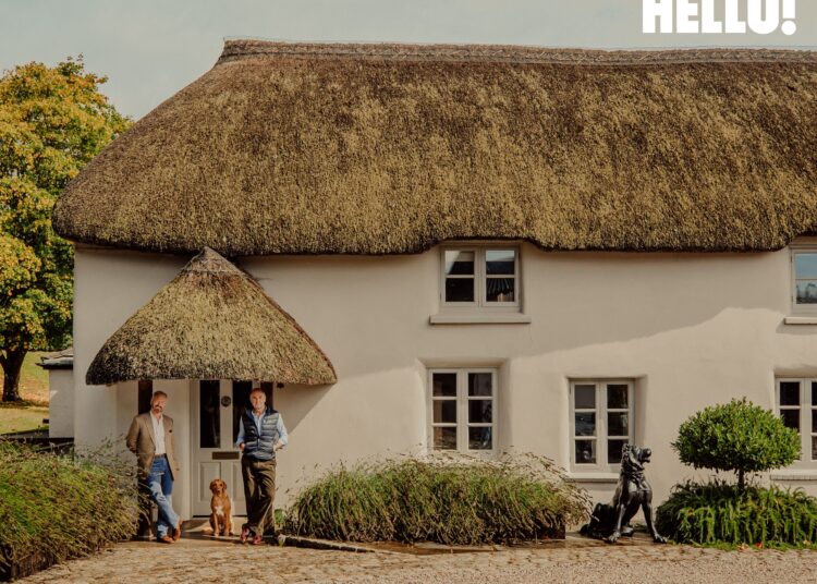 Lord Ivar Mountbatten and husband James Coyle invite us inside their Devonshire cottage