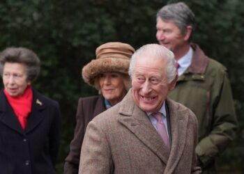 King Charles looks chirpy at church days after Prince Harry's UK trip | Royal | News