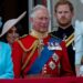 Prince Harry could invite his father King Charles to open his Invictus Games in the UK next year (pictured: the pair with Meghan Markle, left, in 2018) - and the monarch could offer to put a roof over their head this summer