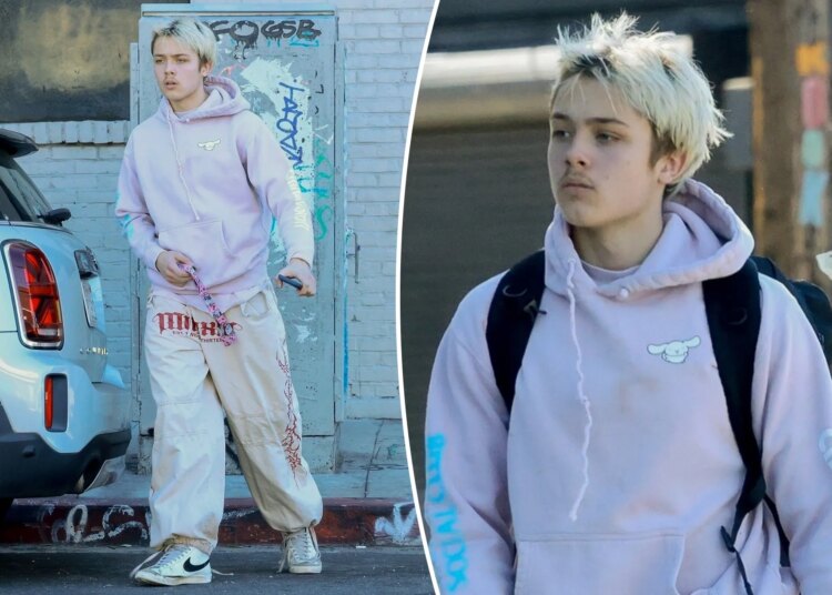 Knox Jolie-Pitt spotted leaving Muay Thai class in Los Angeles