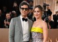 Leighton Meester Shines in Miu Miu at Golden Globes 2026