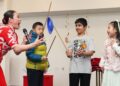 Lunar New Year celebrated with acrobatics, crafts, music