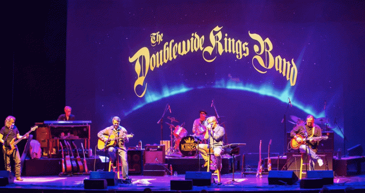 The Doublewide Kings Band playing onstage. (Courtesy photo)