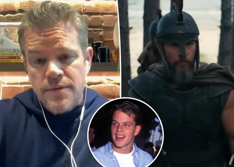 Matt Damon reveals his strict diet for ripped 'Odyssey' look that got him back to 'high school weight'
