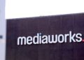 Sign on the Mediaworks building