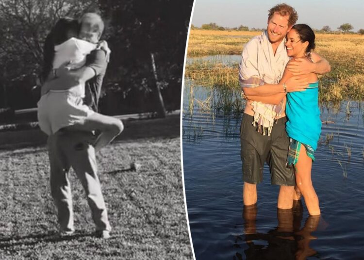 Meghan Markle shares video with Prince Harry for viral 2016 trend