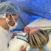 Courtesy of the McCain Family Ben Domenech (left) and Meghan McCain (right) with newborn son Ransom McCain Domenech (center).