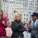 Megyn Kelly pictured with Savannah Guthrie and Al Roker in 2018