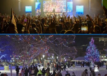 Michigan artists toast New Year's: Photos
