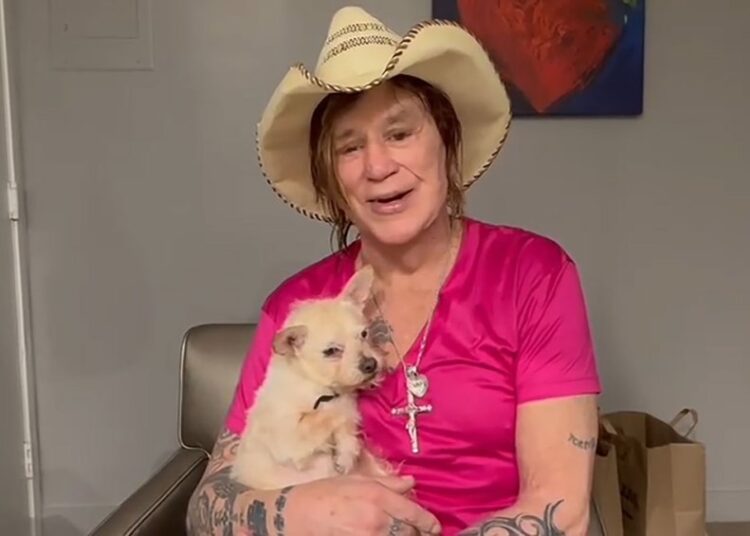 Mickey Rourke Denies Setting Up GoFundMe Page