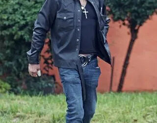 BACKGRID Mickey Rourke on Jan. 4, 2026