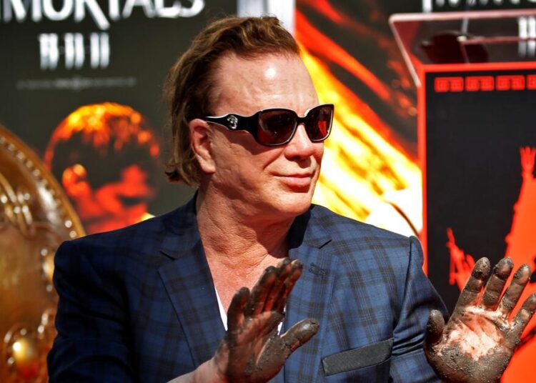 Mickey Rourke fundraiser on hold as actor and his team work things out