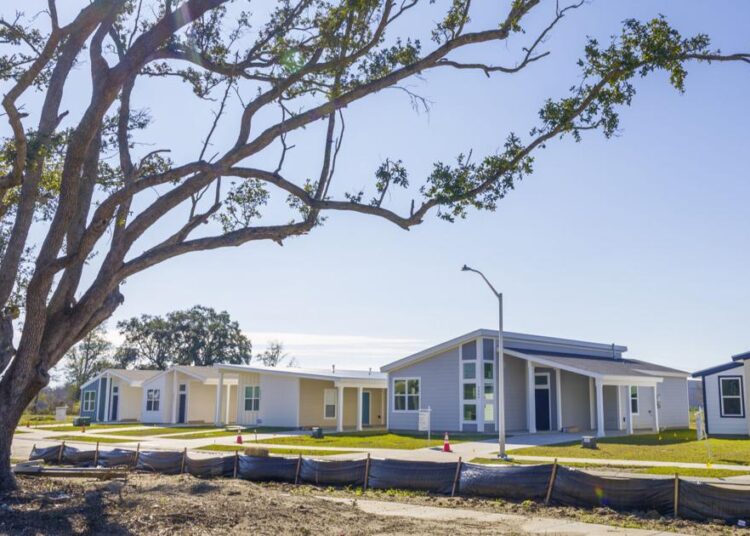 Mid mod design, storm-resistant building in new community | Entertainment/Life
