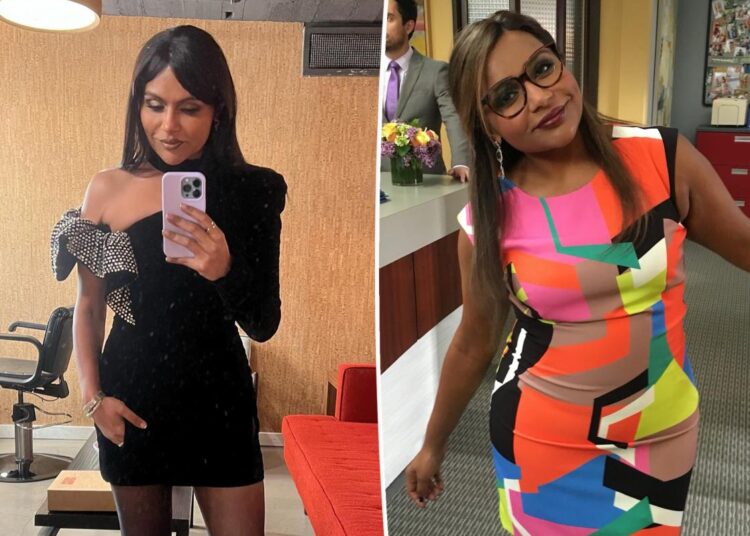 Mindy Kaling reacts to her 2016 pics after weight loss