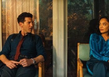 Jon Bernthal and Tessa Thompson in "His & Hers."