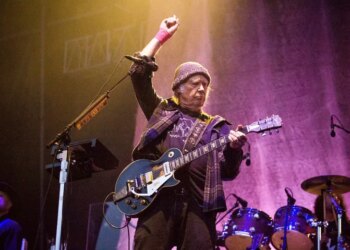 FILE - Neil Young performs at the BottleRock Napa Valley Music Festival in Napa, California in 2019 (Photo by Amy Harris/Invision/AP, File)