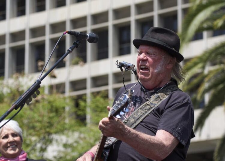 Neil Young gives Greenlanders a key to 'Our House' and more