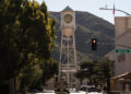The Warner Bros. water tower is seen at Warner Bros. Studios in Burbank, Calif., Friday, Dec. 5, 20...