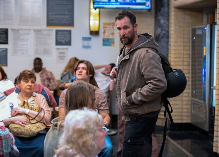 <i>Warrick Page/HBO Max via CNN Newsource</i><br/>Noah Wyle in the Season 2 premiere of “The Pitt.”