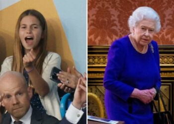 Princess Charlotte and Queen Elizabeth have an 'uncanny resemblance,' according to a source. mega