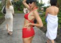Olivia Rodrigo goes bold in red bikini and mini skirt, and fans are convinced she teased “The Album”