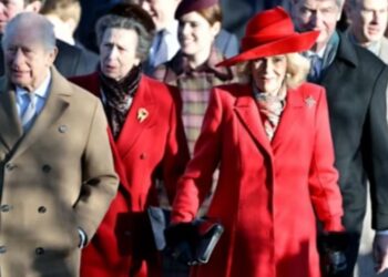 ‘Face of the monarchy’: King Charles and Princess Anne spotted together at Sandringham