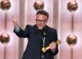 Seth Rogen won the Golden Globe for best performance by a lead actor for his performance in