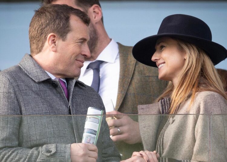 Peter Phillips and Harriet Sperling Make Stylish Appearance