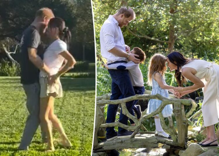 Prince Harry grabs Meghan Markle’s butt in cheeky dancing video