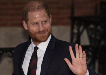The Duke of Sussex leaving the Royal Courts Of Justice, central London
